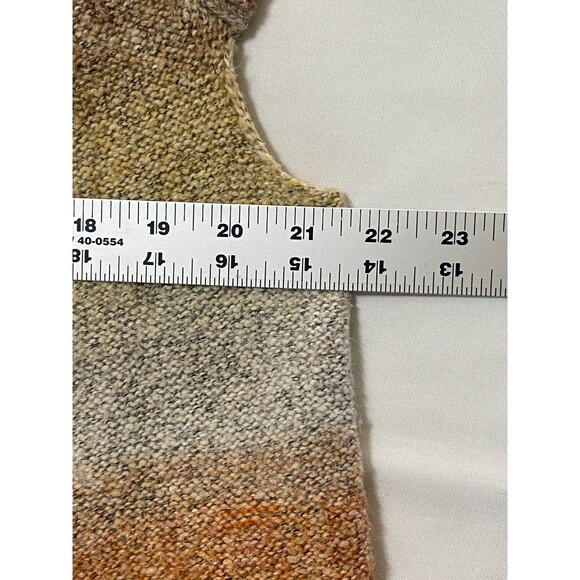 Westbound Womens Sweater Vest Womens Size 1X Short Sleeve Multicolored - Picture 7 of 8